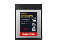 SanDisk Extreme PRO - Flash-minneskort - 128 GB - CFexpress 4.0 Typ B SDCFEB-128G-GN4NN