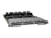Cisco Nexus 7700 F3-Series 48-Port Fiber 1 and 10G Ethernet Module - Expansionsmodul - Gigabit Ethernet/10 Gb Ethernet/FCoE SFP+ x 48 - för Nexus 7700, 7700 18, 7700 18-Slot, 7700 6, 7710 N77-F348XP-23=