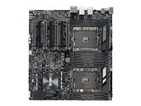 ASUS WS C621E SAGE - Moderkort - SSI EEB - Socket P - 2 CPU:n som stöds - C621 Chipuppsättning - USB 3.1 Gen 1, USB-C Gen2, USB 3.1 Gen 2 - 2 x Gigabit LAN - inbyggda grafiken - HD-ljud (8 kanaler) 90SW0020-M0EAY0