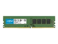 Crucial - DDR4 - modul - 4 GB - DIMM 288-pin - 2400 MHz / PC4-19200 - CL17 - 1.2 V - ej buffrad - icke ECC CT4G4DFS824AT