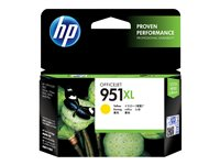 HP 951XL - Lång livslängd - gul - original - bläckpatron - för Officejet Pro 251dw, 276dw, 8100, 8600, 8600 N911a, 8610, 8615, 8620, 8625, 8630 CN048AE#BGX