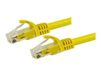 Startech 7m CAT6 Ethernet Cable, 10 Gigabit Snagless RJ45 650MHz 100W PoE Patch Cord, CAT 6 10GbE UTP Network Cable w/Strain Relief, Yellow, Wiring is UL Certified/TIA - Category 6 - 24AWG (N6PATC7MYL) - Patch-kabel - RJ-45 (hane) till RJ-45 (hane) - UTP - CAT 6 - hakfri - gul N6PATC7MYL