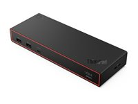 Lenovo ThinkPad Smart Dock 5500 - Dockningsstation - USB4 - HDMI, DP, USB-C - 1GbE - 100 watt - Europa - för ThinkPad T16 Gen 4 21QN 40BC0100EU