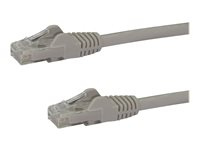 StarTech.com 7,5 m CAT6-patchkabel - 100% kopparledning - Hakfria kontakter - Grå - Patch-kabel - RJ-45 (hane) till RJ-45 (hane) - 7.5 m - UTP - CAT 6 - hakfri - grå N6PATC750CMGR