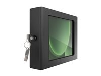 Compulocks Galaxy Tab Active 3/5 8" Apex Enclosure Tablet Printer Kiosk - Ställ - kioskstil - för skrivare/surfplatta - låsbar - höggradig aluminium - svart - skärmstorlek: 8" - bänk, fristående - för Samsung Galaxy Tab Active3, Tab Active5 PK0180GAPXB