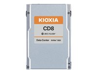 KIOXIA CD8-V Series KCD8XVUG6T40 - SSD - Mixed Use - 6400 GB - datacenter SSD - inbyggd - 2.5" - PCIe 4.0 x4 (NVMe) KCD8XVUG6T40
