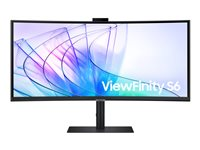 Samsung ViewFinity S6 S34C652VEU - S65VC Series - LED-skärm - böjd - 34" - HDR LS34C652VEUXXE
