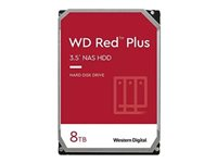 WD Red Plus - Hårddisk - 8 TB - inbyggd - 3.5" - SATA 6Gb/s 72113800-6050600-000-RS