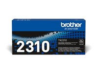 Brother TN2310 - Svart - original - tonerkassett - för Brother DCP-L2500D, DCP-L2540DN, DCP-L2560DW, MFC-L2700DW, MFC-L2720DW TN2310