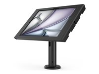 Compulocks iPad Air M2 & M3 13" Apex Enclosure Tilting Stand 8" - Black - Monteringssats (ställ, hölje) - synliga kameror och sensorer fram/bak - för surfplatta - låsbar - metallram - svart - skärmstorlek: 8" - väggmonterbar - för Apple 13-inch iPad Air (M2, M3) TCDP0113APXB