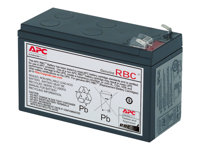 APC Replacement Battery Cartridge #106 - UPS-batteri - 1 x batteri - Bly-syra - svart - för P/N: BE400-CP, BE400-IT, BE400-KR, BE400-RS, BE400-SP, BE400-UK, BGE90M, BGE90M-CA APCRBC106