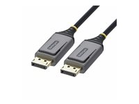 StarTech - DisplayPort-kabel - DisplayPort (hane) spärrad till DisplayPort (hane) spärrad - DisplayPort 1.4 - 30 m - Active Optical Cable (AOC), hybrid, plenumklassad, 8K60Hz stöd, upp till 32,4 Gbps datahastighet, Enkelriktad - svart 8K-AOC-30M-DP-CABLE