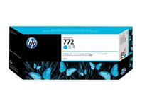 HP 772 - 300 ml - cyan - original - DesignJet - bläckpatron - för DesignJet HD Pro MFP, SD Pro MFP, Z5200 PostScript, Z5400 PostScript ePrinter CN636A