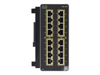 Cisco Catalyst - Expansionsmodul - Gigabit Ethernet x 16 - för Catalyst IE3300 Rugged Series IEM-3300-16T=