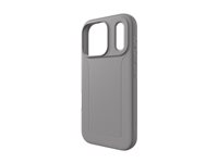ZAGG Luxe Snap - Baksidesskydd för mobiltelefon - MagSafe-kompatibilitet - grå - för Apple iPhone 17 Pro 702318838