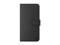 Zagg - Vikbart fodral för mobiltelefon - folio - läder - svart - för Apple iPhone 17 702319255