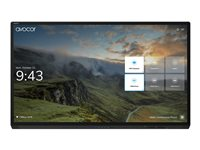 Avocor AVG-8560 - 85" Diagonal klass G Series LED-bakgrundsbelyst LCD-skärm - interaktiv - med pekskärm (multitouch) - 4K UHD (2160p) 3840 x 2160 - direktupplyst LED - med Logitech Rally Bar (white) AVO-AVG-8560-RB-W