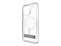 Zagg Crystal Palace - Baksidesskydd för mobiltelefon - MagSafe-kompatibilitet - clear snap - för Apple iPhone 15 Pro Max 702312623