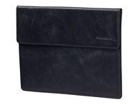 dbramante1928 Lyngby Envelope Generic Stand - Skyddsfodral för surfplatta - narvat läder - svart - 10" LNG1GTBL0812