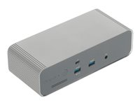 Targus EcoSmart - Dockningsstation - USB-C / Thunderbolt 5 - 3 x Thunderbolt 5 - 2.5GbE, 1GbE - 180 Watt DOCK230EUZ