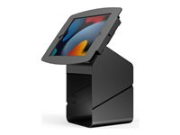 Compulocks iPad 10.2" Space Enclosure Tablet Printer Kiosk - Ställ - kioskstil - för skrivare/surfplatta - svart - monteringsgränssnitt: 100 x 100 mm - bänk, fristående PK01102IPDSB