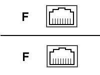 APC - Kopplingsdon för nätverk - RJ-45 (hona) till RJ-45 (hona) - CAT 5 - vit 47136WH