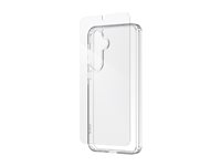iFrogz Defence - Baksidesskydd för mobiltelefon - klar - med skärmskyddare - för Samsung Galaxy A55 300514205