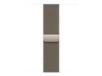 Apple - Slinga för smart klocka - 40mm - 130 - 180 mm - naturell - för Watch Hermès Series 7, Hermès Series 9, SE 3, Series 10, Series 11, Series 8, Series 9 MGHV4ZM/A