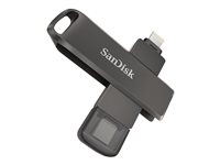 SanDisk iXpand Luxe - USB flash-enhet - 64 GB - USB-C / Lightning SDIX70N-064G-GN6NN