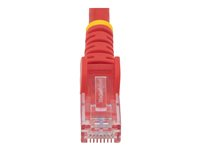 StarTech.com 50cm CAT6 Ethernet Cable, 10 Gigabit Snagless RJ45 650MHz 100W PoE Patch Cord, CAT 6 10GbE UTP Network Cable w/Strain Relief, Red, Fluke Tested/Wiring is UL Certified/TIA - Category 6 - 24AWG (N6PATC50CMRD) - Nätverkskabel - RJ-45 (hane) till RJ-45 (hane) - 50 cm - UTP - CAT 6 - formpressad, hakfri, tvinnad - röd N6PATC50CMRD