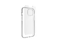 iFrogz Defence Bundle Pack - Baksidesskydd för mobiltelefon - klar - med skärmskydd av härdat glas - för Apple iPhone 17 300519279