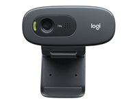 Logitech HD Webcam C270 - Webbkamera - färg - 1280 x 720 - ljud - USB 2.0 960-001063