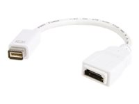 StarTech.com Mini DVI to HDMI Video Adapter for Macbooks and iMacs- M/F - MacBook Mini DVI Adapter - Mini DVI to HDMI Cable (MDVIHDMIMF) - Videokort - mini-DVI hane till HDMI hona - 20 cm - vit - för P/N: HDMIROTMM6 MDVIHDMIMF