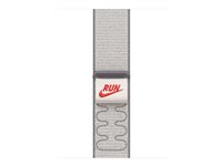 Apple Nike - Slinga för smart klocka - 42mm - 130 - 190 mm - dolt grå - för Watch Hermès Series 7, Hermès Series 9, SE 3, Series 10, Series 11, Series 8, Series 9 MGCY4ZM/A