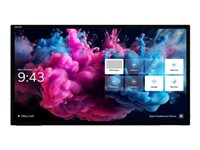 Avocor AVH-6520 - 65" Diagonal klass H Series LED-bakgrundsbelyst LCD-skärm - interaktiv - med pekskärm (multitouch) - 4K UHD (2160p) 3840 x 2160 - direktupplyst LED - med Logitech Rally Bar Huddle AVO-AVH-6520-RBH