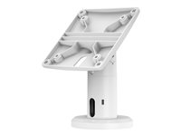 Compulocks VESA Tilting Stand 4" with Cable Management - Ställ - för surfplatta - vit - monteringsgränssnitt: 100 x 100 mm - skrivbord TCDP04W