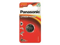 Panasonic Lithium Power - Batteri CR2025 - Li 2B370587