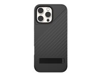 ZAGG Denali Snap - Baksidesskydd för mobiltelefon - robust - med fällbart ställ - MagSafe-kompatibilitet - för Apple iPhone 16 Pro Max 702315253