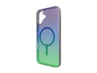 ZAGG Milan Snap - Baksidesskydd för mobiltelefon - MagSafe-kompatibilitet - grafen - ravensfjäder - för Apple iPhone 16 Plus 702315115