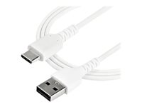 StarTech 1 m USB 2.0 till USB-C-kabel -&nbsp;vit - USB-kabel - USB (hane) rak till USB-C (hane) rak - Thunderbolt 3 / USB 2.0 - 1 m - vit RUSB2AC1MW