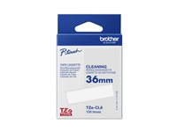 Brother TZe-CL6 - Rulle (3,6 cm) 1 kassett(er) rengöringstejp - för Brother PT-P950; P-Touch PT-3600, D800; P-Touch Cube PT-P910; P-Touch Cube Pro PT-P910 TZECL6