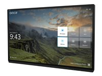 Avocor AVG-7560 - 75" Diagonal klass G Series LED-bakgrundsbelyst LCD-skärm - interaktiv - med pekskärm (multitouch) - 4K UHD (2160p) 3840 x 2160 - direktupplyst LED AVG-7560