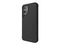 ZAGG Luxe - Baksidesskydd för mobiltelefon - svart - för Samsung Galaxy S24 702313548