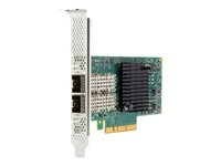 HPE 640SFP28 - Nätverksadapter - PCIe 3.0 x8 / PCIe 3.0 x4 låg profil - 25 Gigabit Ethernet x 2 - för Apollo 20 2U, 4200 Gen10; Edgeline e920; ProLiant DL360 Gen10, DL360 Gen9 817753-B21