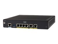 Cisco Integrated Services Router 931 - - router - 4-ports-switch - 1GbE - WAN-portar: 2 C931-4P