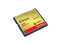 SanDisk Extreme - Flash-minneskort - 32 GB - 567x - CompactFlash SDCFXSB-032G-G46