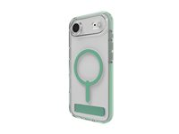Zagg Santa Cruz Snap - Baksidesskydd för mobiltelefon - med fällbart ställ - MagSafe-kompatibilitet - mystisk grön - för Apple iPhone Air 702318961