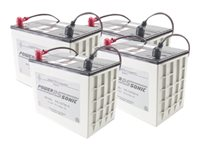 APC Replacement Battery Cartridge #13 - UPS-batteri - Bly-syra - svart - för P/N: UXBP24, UXBP48 RBC13