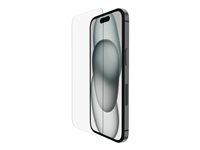 Belkin ScreenForce - Skärmskydd för mobiltelefon - behandlad - glas - för Apple iPhone 15 OVA135ZZ