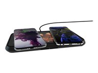 Zens Liberty - Glass Limited Edition - trådlös laddningsplatta + växelströmsadapter - 30 Watt - 2.4 A - Apple Fast Charge, FC - 2 utdatakontakter ZEDC09G/00